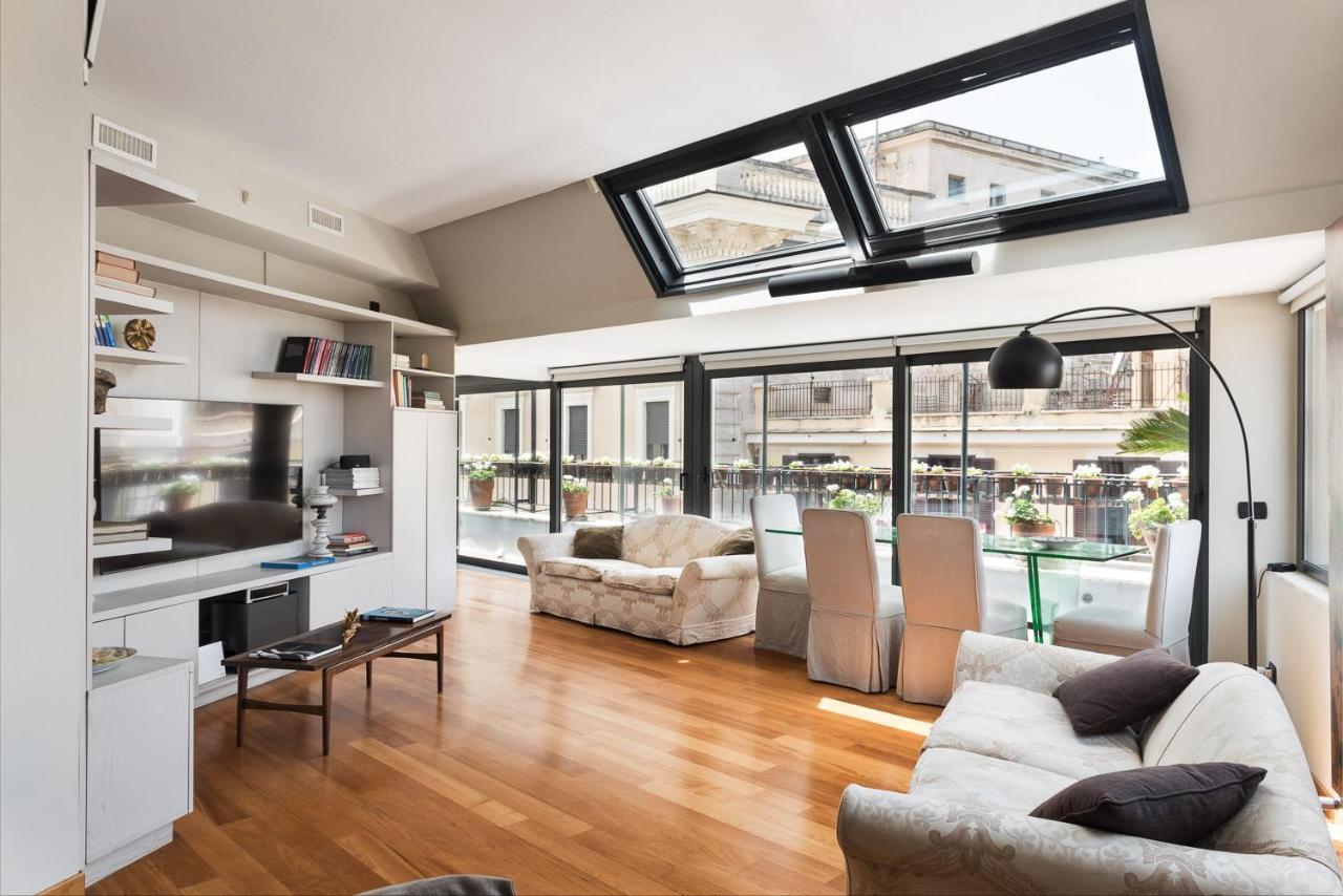 Idyllia - Penthouse In Navona Area Appartement Rome Buitenkant foto