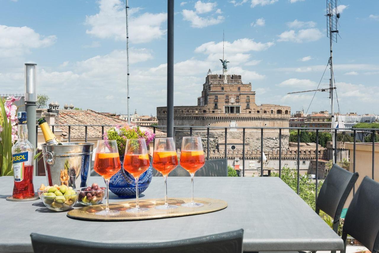 Idyllia - Penthouse In Navona Area Appartement Rome Buitenkant foto
