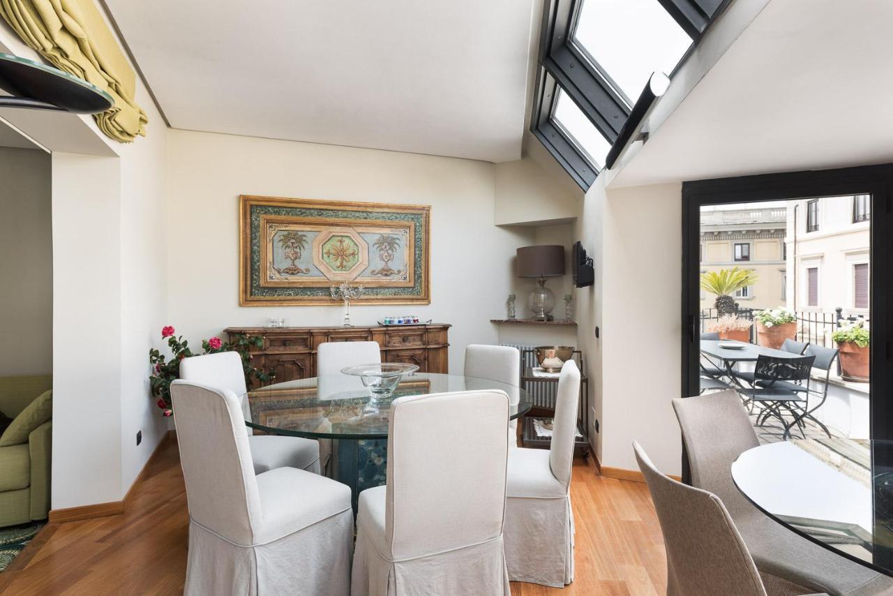 Idyllia - Penthouse In Navona Area Appartement Rome Buitenkant foto
