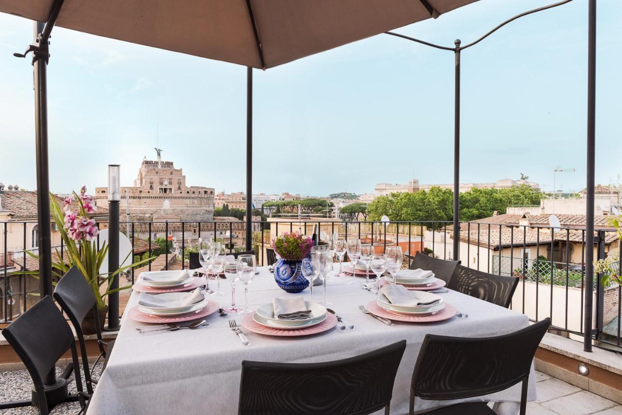Idyllia - Penthouse In Navona Area Appartement Rome Buitenkant foto