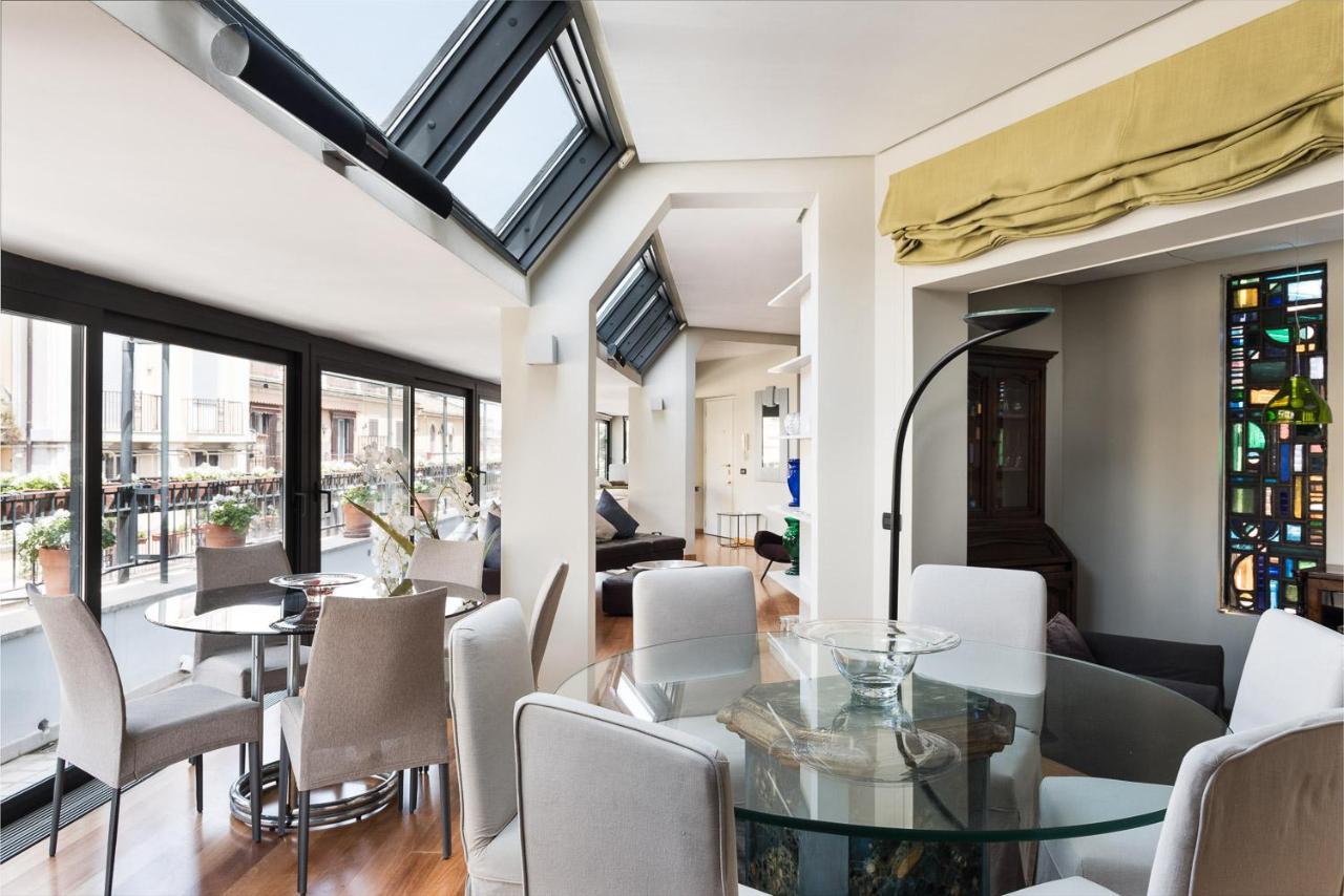 Idyllia - Penthouse In Navona Area Appartement Rome Buitenkant foto