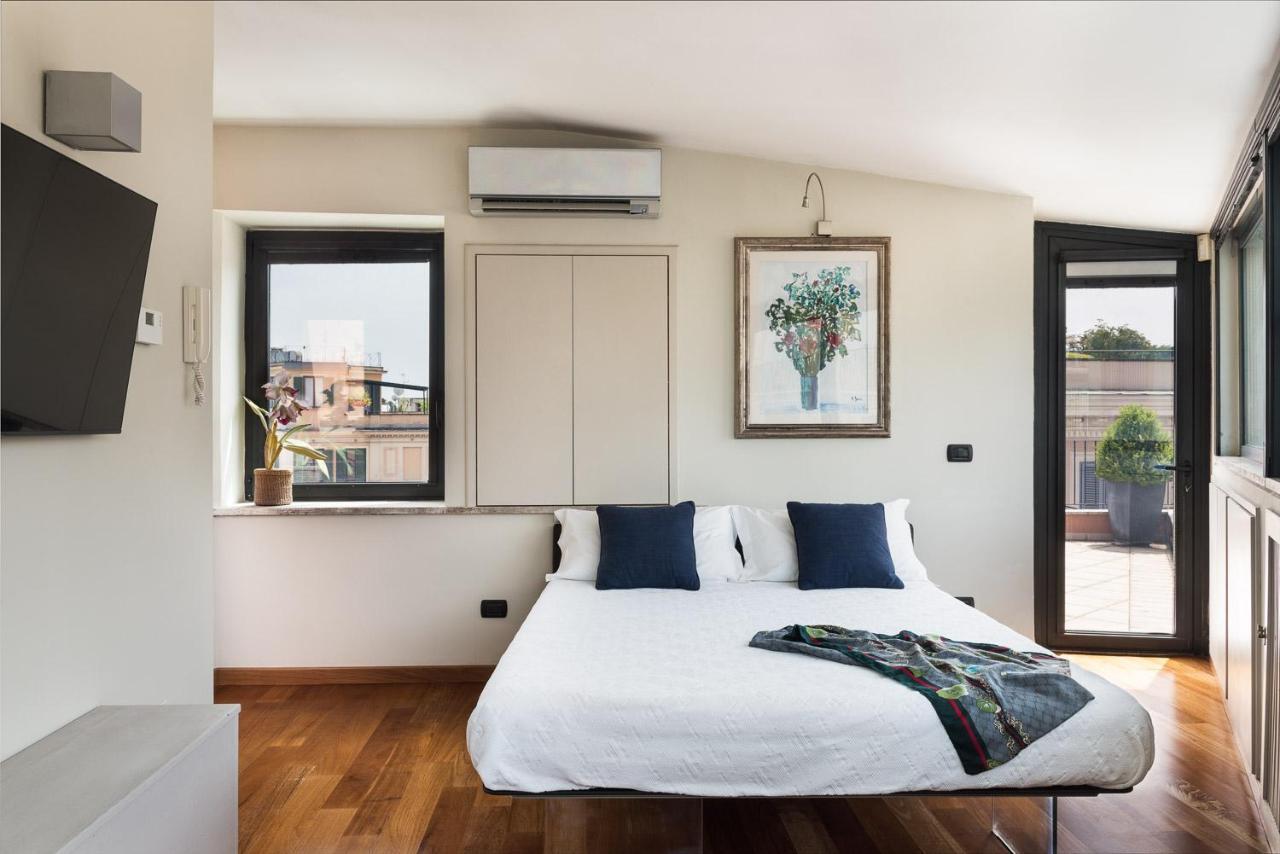 Idyllia - Penthouse In Navona Area Appartement Rome Buitenkant foto